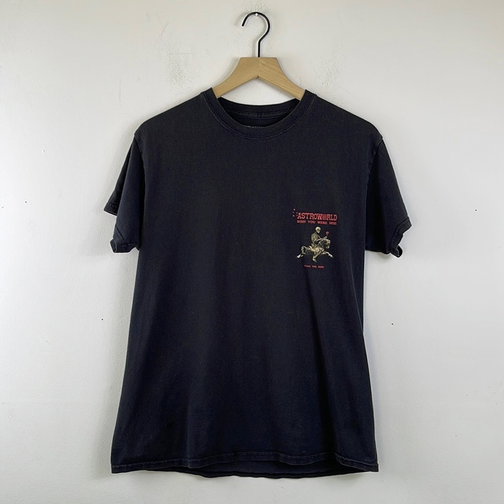 Travis Scott Black Short Sleeve Tee